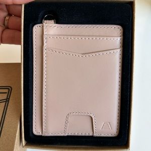 ANDAR Denner Wallet in Blush pink